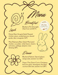 6.21 MENU - MONDAY PICKUP/DELIVERY