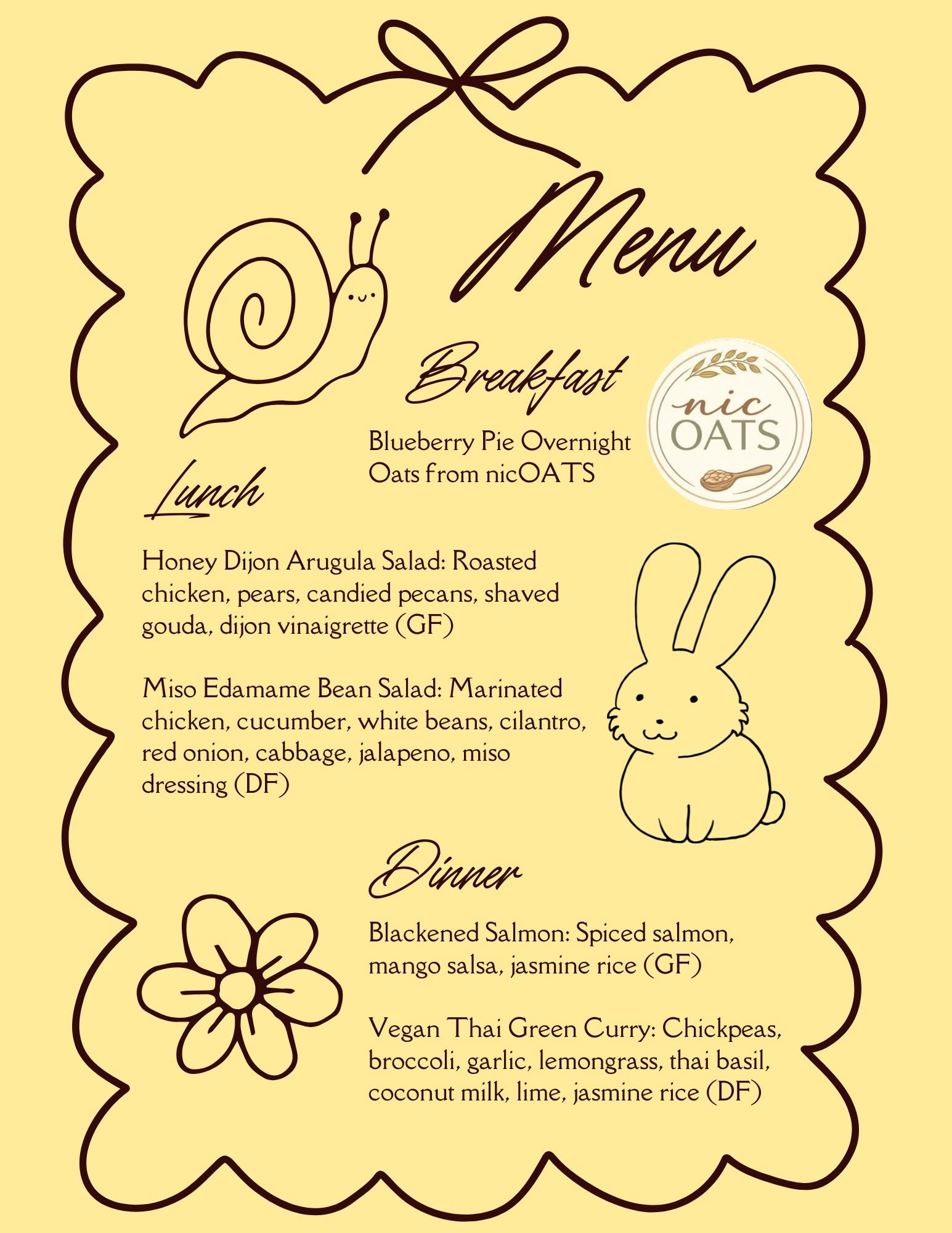 *SOLD OUT* 6.21 MENU - SUNDAY PICKUP/DELIVERY