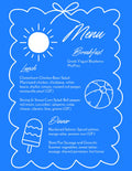 6.28 MENU - SUNDAY PICKUP/DELIVERY